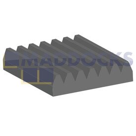 Correa de transmisión compatible con modelos Bosch Siemens WTA4007, WTA4108, WTA4409GB, WTXL1400GB; GE DDE7009HWW; Gorenje D61112, WT681; Teka TKS6100 (1906H7)