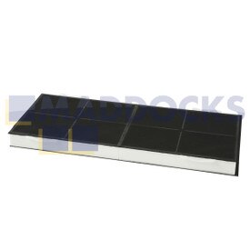 Filtro de carbón activo para campana extractora tipo BSH 'DHZ7301' Original y genuino (422mm x 178mm x 30mm)