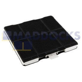 Compatible con series Bosch Siemens DWB, DWA, DWK, DWW, LC, D, DIA, LF, I, filtro de carbón activo para campana extractora (DHZ5326)