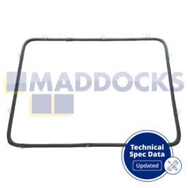 Junta de puerta de horno pirolítico serie Neff B55-B58 original y genuina