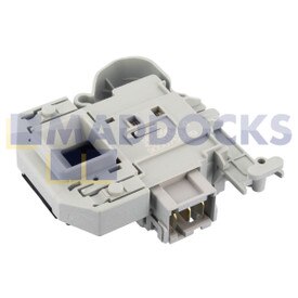 Interruptor de interbloqueo de puerta para lavadoras original para modelos BSH Bosch, Siemens 3TZ, WAE, WAP, WAQ, WAS, WM12, WM14, WM16 de EMZ (PA-GF8 Tipo 881)