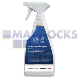 Genuine Original Bosch, Neff, Siemens Universal Oven Cleaning Gel Spray (500 ml)