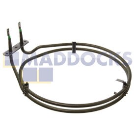 Elemento de horno con ventilador tipo `` soporte de tornillo triple '' original genuino de Bosch, Neff, Siemens (2200 W)
