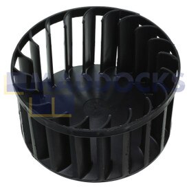 Compatible con Crosslee White Knight CL4, CL5, CL6, CL7; Bosch WTA2000, WTA3003; Siemens WT2100; Philips Whirlpool AWB, AWG Serie Modelo de gas Serie Aspa de ventilador de plástico acetal