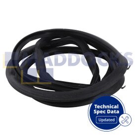Original auténtico, Beko series BDV, OIF, OSF, junta de estanqueidad para puerta de horno principal