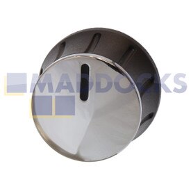 Genuine Original Belling BI702, BI902 Series Chrome and Black Oven Control Knob