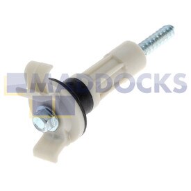 Kit de pernos de tránsito Whirlpool original y genuino (1 tornillo + 1 espaciador)