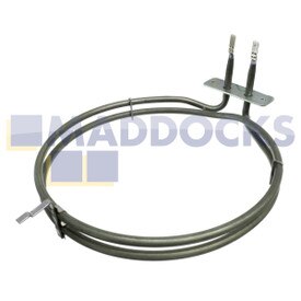 Elemento de horno con ventilador Whirlpool original genuino Ariston, Bauknecht, Hotpoint, Ikea, Indesit (1800 W, 230 V)