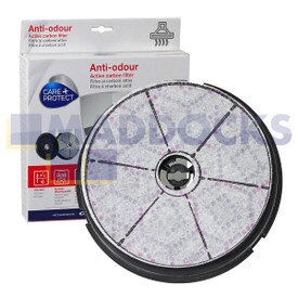Genuine Original Hoover Care+Protect '180, CR300, CP180, KFC6902' Type Carbon Charcoal Cookerhood Filter (180mm x 40mm)