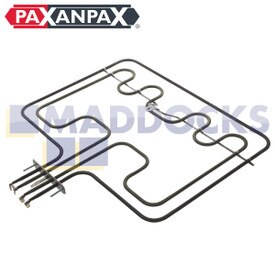 Compatible con Zanussi ZOA, ZOB, ZCV, ZOU Series Combi 24 Type Grill Element (2700W)