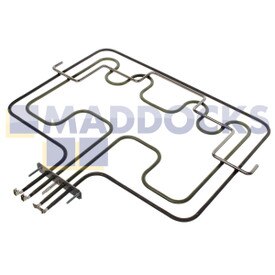 Genuine Original AEG EEB, BE; Electrolux EKC, EKD, EKK; Zanussi ZCV5, ZCV6 Series 'Type 19' Grill Element (2900W)