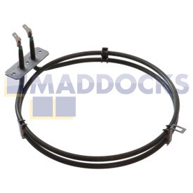 Genuine Original Beko BB, FLRS60, GEBM, ROEN8, ROEN9; Lamona LAM3450, LAM3700, LAM3803, LAM4609 Fan Oven Element (2000W, 230V)