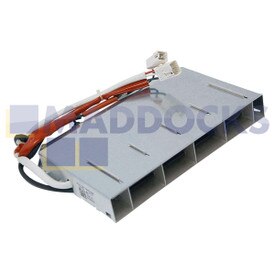 Genuine Original Beko DTLCE81031W, DTKCE80021W Type Condenser Tumble Dryer Heater Element Unit & TOC Thermostat Thermal Cut-Outs (2300W)