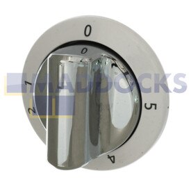 Genuine Original Flavel MLB5CDW '0-5' Type Upper Control Knob