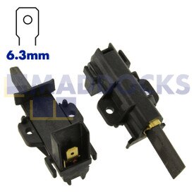Escobillas compatibles con motores Arcelik tipo L93MF7, de carbono (35mm x 12mm x 5mm, paquete de 2)