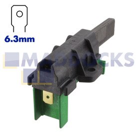 Escobilla de carbón para motor de lavadora Beko WM, WMB, WMD serie original genuina (paquete de 1)