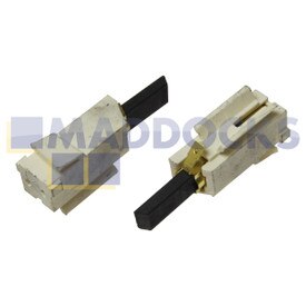 Escobillas de carbono laminadas originales para motores GEC/GDA (25mm x 9mm x 4mm, paquete de 2)