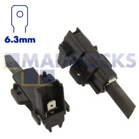 Escobillas de carbono originales para motores Hoover Performa (27mm x 12mm x 5mm, paquete de 2)