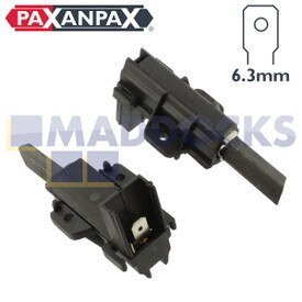 Escobillas de carbono compatibles con motores Hoover Performa (27mm x 12mm x 5mm, paquete de 2)