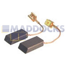 Escobillas de carbono compatibles con motores Hoover SD22PB (25mm x 12,5mm x 5mm, paquete de 2)