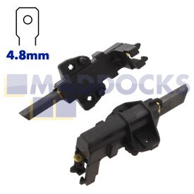 Escobilla de carbono originales para motores Ceset (30mm x 13,5mm x 5mm, paquete de 2)