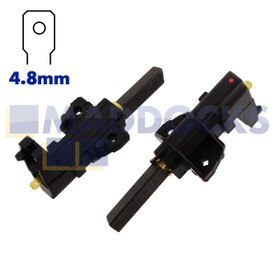 Escobilla de carbono originales para motores Ceset (35mm x 13mm x 5mm, paquete de 2)