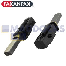 Compatible con escobillas de carbón Ametek Lamb para motores 110-120 V de 4,3, 4,8 y 5,7 ", ancho de 0,248" para conmutadores de 22 barras, 1,125 "(833326-51, 28 mm x 11 mm x 6,5 mm, paquete de 2)