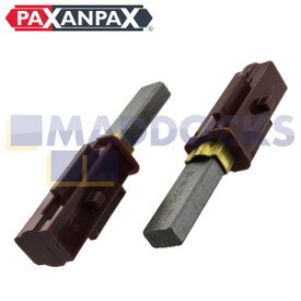 Compatible con escobillas de carbón Ametek Lamb para motores de 220-240 V de 4,3, 4,8 y 5,7 ", ancho de 0,248" para conmutadores de 22 barras y 1,125 "(833378-50, 30 mm x 11 mm x 7 mm, paquete de 2)