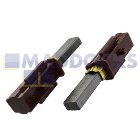 Escobillas de carbono originales de Ametek Lamb para motores de 4,3, 4,8 y 5,7" de 220-240V, ancho de 0,248" para conmutadores de 1,125", 22 barras (833378-50, 30mm x 11mm x 7mm, paquete de 2)