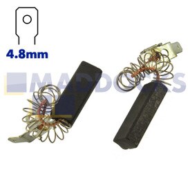 Escobillas de carbono compatibles con motores Miele W400, Philco Philco WMN1062 Softline, WNN1062 Gold Seal (28mm x 10mm x 6,2mm, paquete de 2)