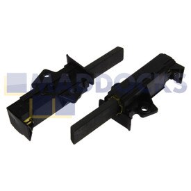 Escobillas de carbono compatibles con motores Whirlpol AWO (40mm x 12mm x 5mm, paquete de 2)
