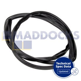 Genuino original Ilve, Rangemaster Si, OV, PF Serie Junta de puerta de horno de triple acristalamiento de 90 cm tipo 4 lados