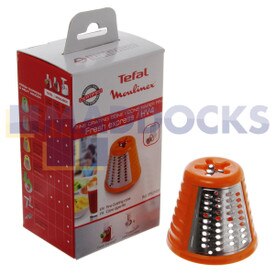 Cono naranja de rallado fino de la serie Fresh Express HV4 de Tefal original genuino