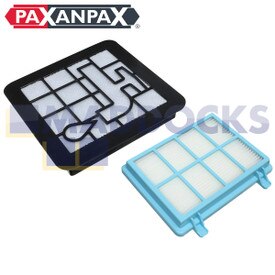 Compatible con Philips 'FC8010 / 01' Type Marathon Compact, PowerPro Compact, PowerPro City Series Filter Kit