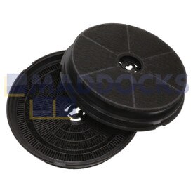 Genuine Original Smeg 'FLT6' Type Carbon Charcoal Cooker Hood Filters (Pack of 2)