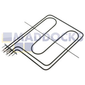 Elemento de grill superior para hornos original para modelos Amica 51EE, 601, 112