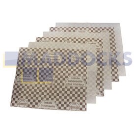 Filtros de grasa de papel para campana, adaptables y universales, originales para modelos BSH Bosch, Neff, Siemens (paquete de 6)