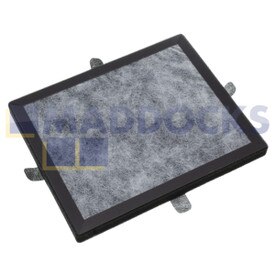 Compatible con filtro de campana extractora de carbón vegetal Miele 'DKF12-1', accesorio multimodelo (285 mm x 240 mm x 20 mm)