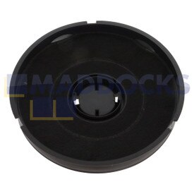 Filtro de carbón original para modelos de Elica tipo 30 (230/240mm x 46mm, paquete de 1)