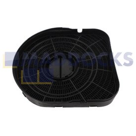 Filtro de carbón compatible con modelos Elica tipo 200 (210mm x 190mm x 56mm, paquete de 1)