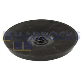 Filtro de carbón compatible con modelos Faber EFF57 (233mm x 20mm, paquete de 1)