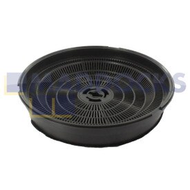 Filtro de carbón compatible con modelos Technowind tipo 150 (192mm x 38mm, paquete de 1)