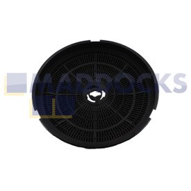 Filtro de carbón compatible con modelos Technowind (190mm x 33mm, paquete de 1)