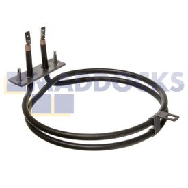 Genuine Original AEG KM, KME, KMK, KMS; Electrolux EB4, EVY, OCB450; Zanussi ZKC4, ZKC5, ZKK4 Series 'Skyline' Type Fan Oven Element (1650W, 230V)