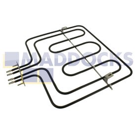 Elemento de grill original para modelos AEG, Electrolux, Firenzi, John Lewis, Moffat, Parkinson Cowan, Tricity Bendix, Zanussi ZDQ595, U3100-4-M, ZUF270, U7101-4-M, ZCE7610 (2800W)