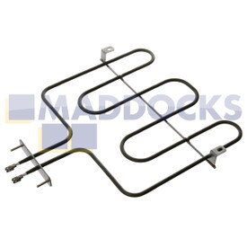 Elemento de grill original para modelos Electrolux, Moffat, Parkinson Cowan, Tricity Bendix, Zanussi RBP66GSA, KRG6670W, CGL6941W (1750W)