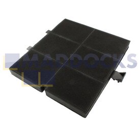 Filtro de carbón compatible con modelos BSH Bosch DHZ5205(00), DKE, HBN7050GB/01; Neff D9, T2346N1/01, T2754N0/01, T29R8N0/01, U1722N0GB/03; Siemens LC47, HB131550B/02 (paquete de 1)