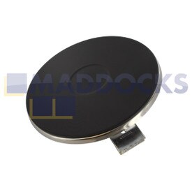 Placa de cocción sólida de calor estándar con borde de 8 mm original producido por Thermopower (220mm y 2000W)