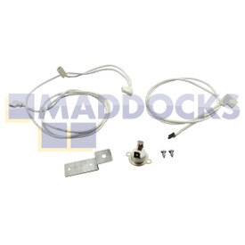 Kit de fijaciones e interruptor de corte térmico TOC original para múltiples modelos de Beko, Belling, Flavel, Leisure, New World, Stoves