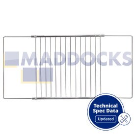 Tipo de fijación de tornillo para bandeja de horno extensible y ajustable universal (310mm x 370mm to 650mm)
